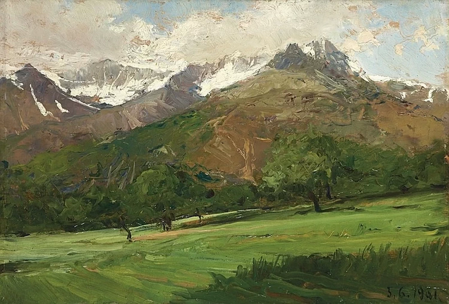 Paesaggio di montagna